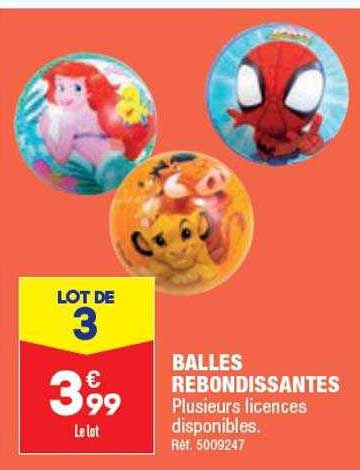 balles rebondissantes