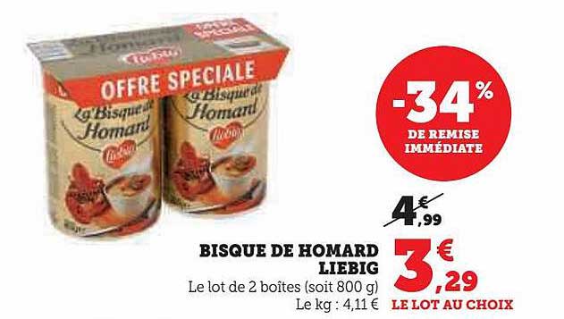 bisque de homard liebig