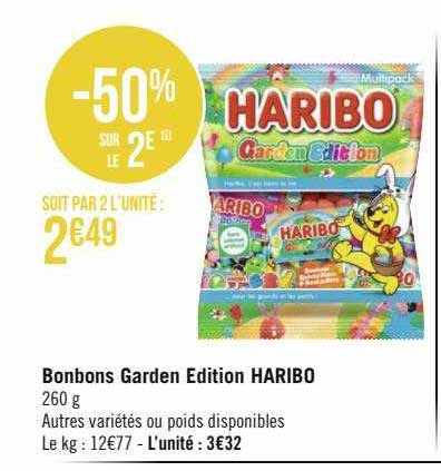 Bonbons Garden édition Haribo