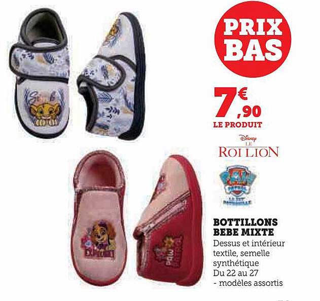 Bottillons Bébé Mixte