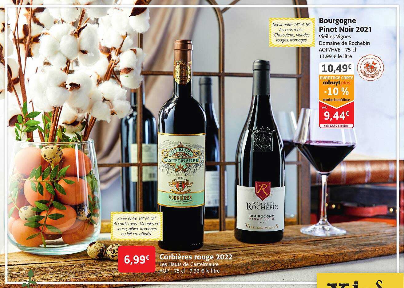 bourgogne  pinot noir 2021