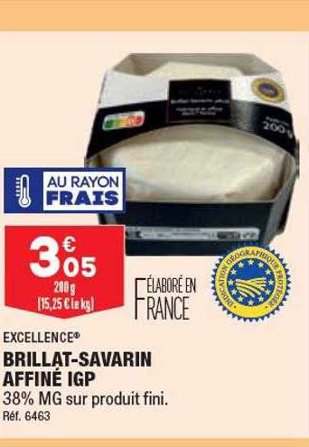 brillat-savarin affiné igp excellence