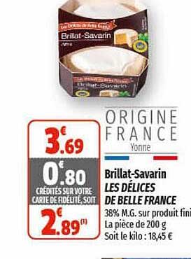 brillat-savarin les délices de belle france