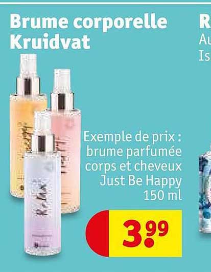 brume corporelle kruidvat