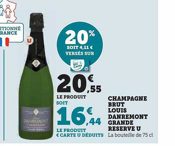 champagne brut louis danremont grande réserve u