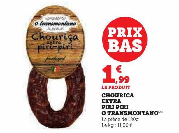 chourica extra piri piri o transmontano