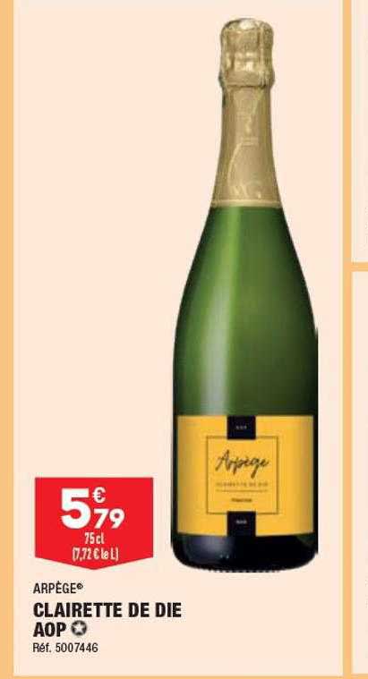 clairette de die aop arpège