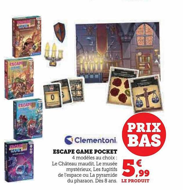 clementoni escape game pocket
