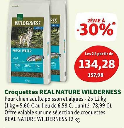croquettes real nature wilderness