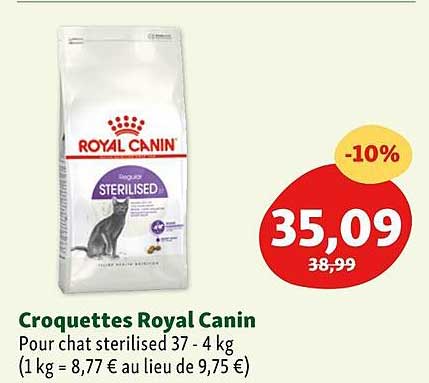 croquettes royal canin