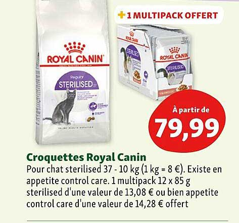 croquettes royal canin