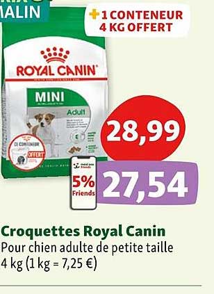 croquettes royal canin