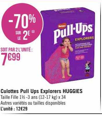culottes pull ups explorers huggies
