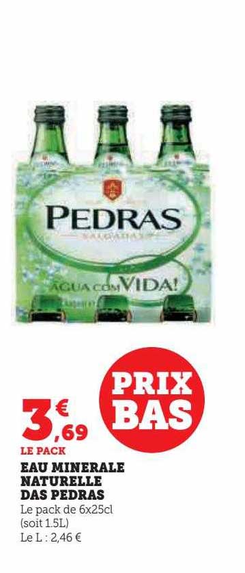 eau minérale naturelle das pedras