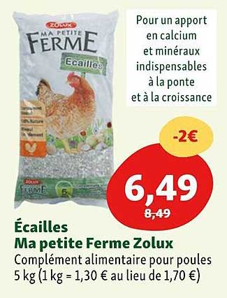 écailles ma petite ferme zolux