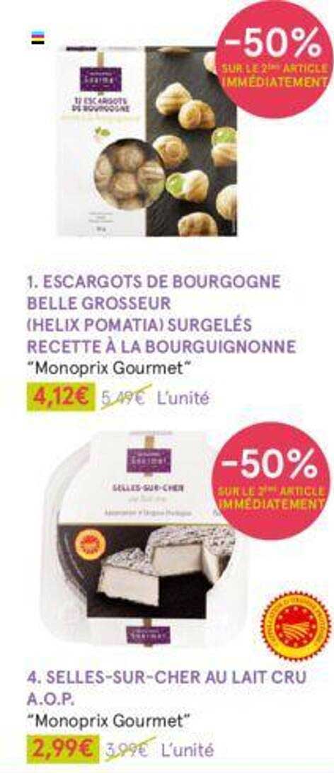 escargots de bourgogne belle grosseur (hélix pomatia) surgelés recette à la bourguignonne, selles-sur-cher au lait cru a.o.p.