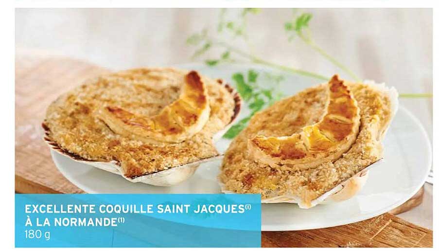 excellente coquille saint jacques à la normande