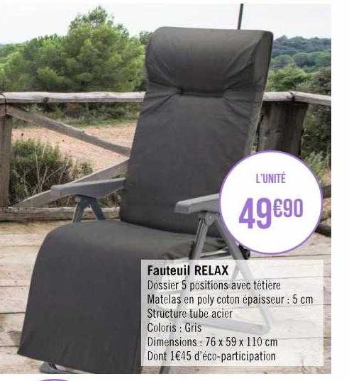 Fauteuil Relax