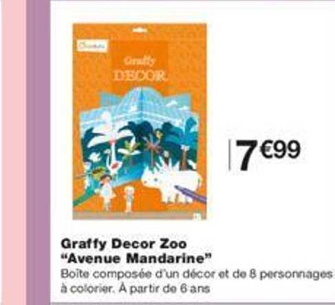 graffy decor zoo "avenue mandarine"