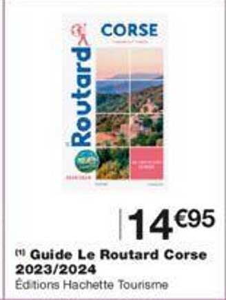 guide le routard corse 2023-2024