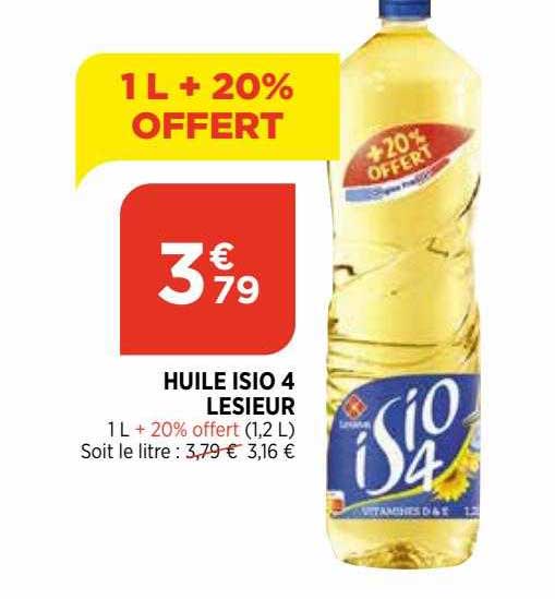 huile isio 4 lesieur