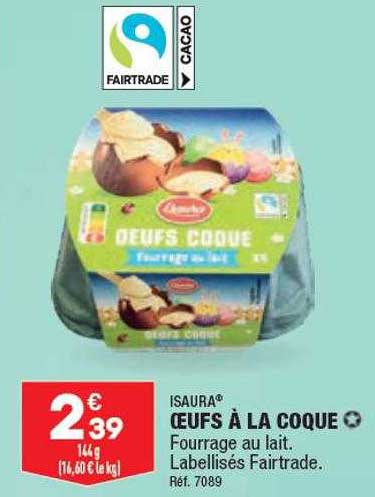 isaura œufs à la coque