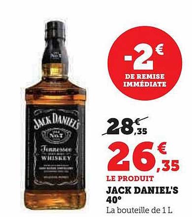 jack daniel's 40°