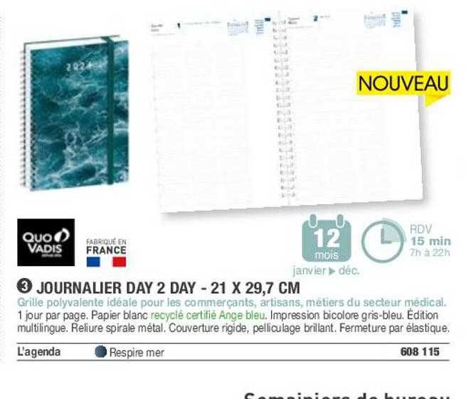 journalier day 2 day 21 x 29.7 cm quo vadis
