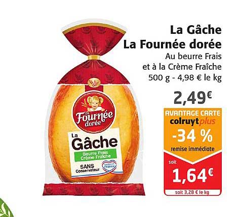 la gâche la fournée dorée