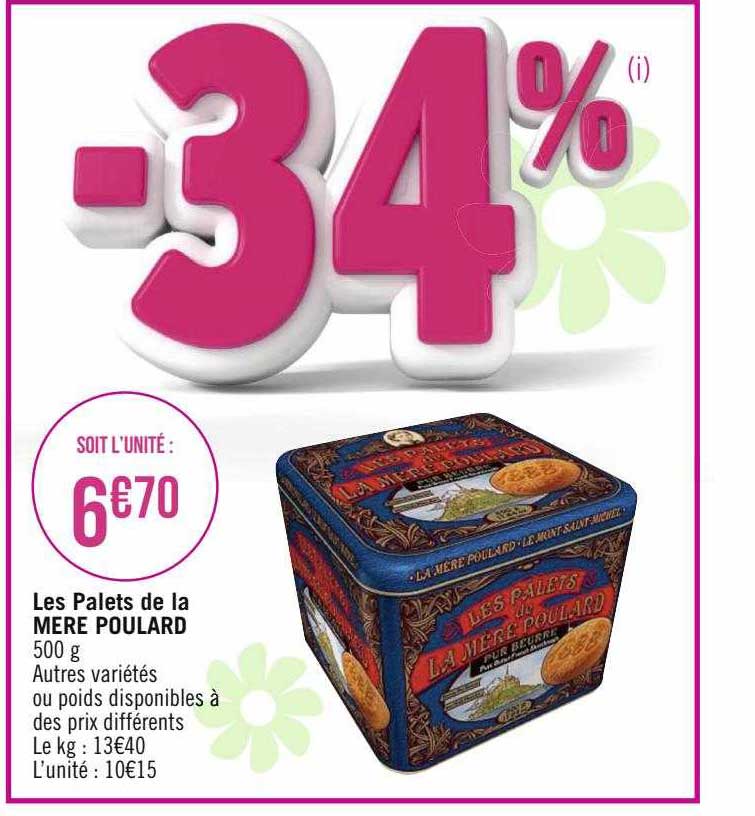 les palets de la mère poulard