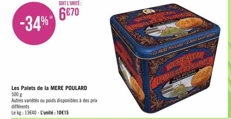 les palets de la mère poulard