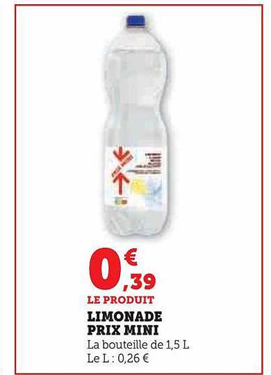 limonade prix mini