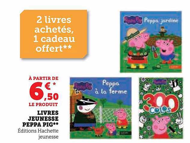 livres jeunesse peppa pig