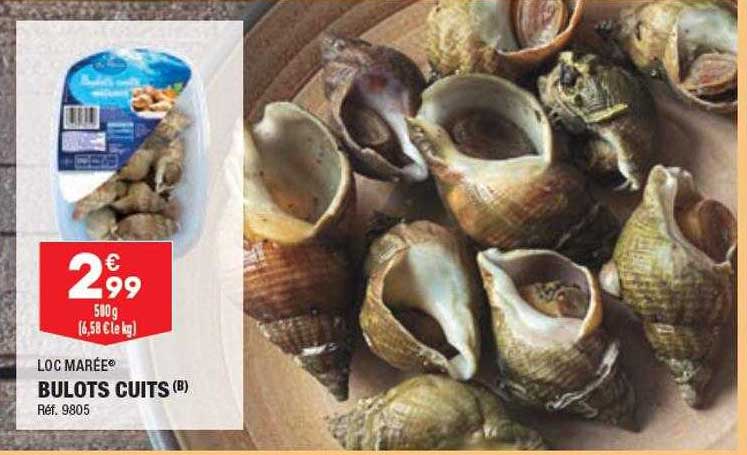 Loc Marée Bulots Cuits