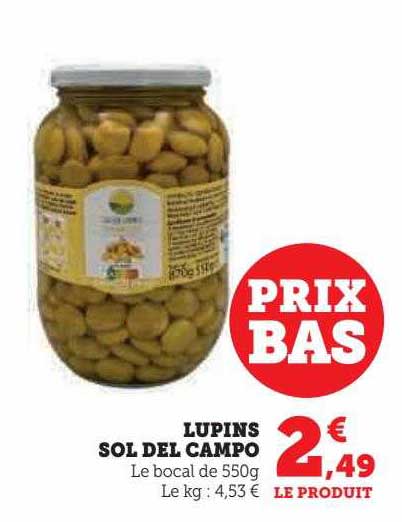 lupins sol del campo