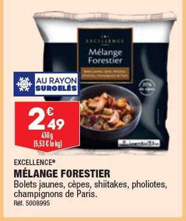 mélange forestier excellence