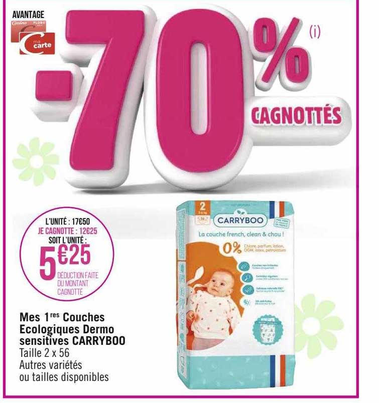 mes 1res couches écologiques dermo sensitives carryboo