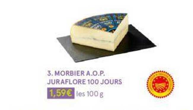morbier a.o.p. juraflore 100 jours