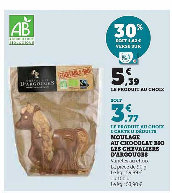 moulage au chocolat bio les chevaliers d'argouges