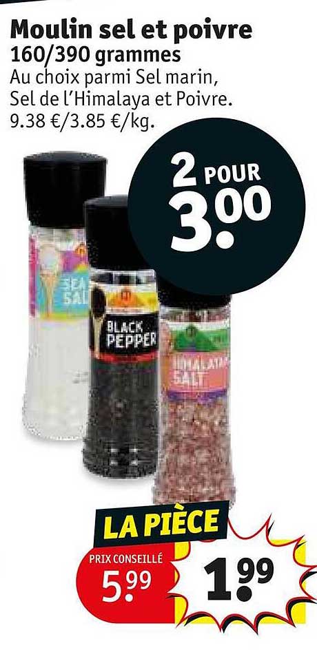 Moulin Sel Et Poivre