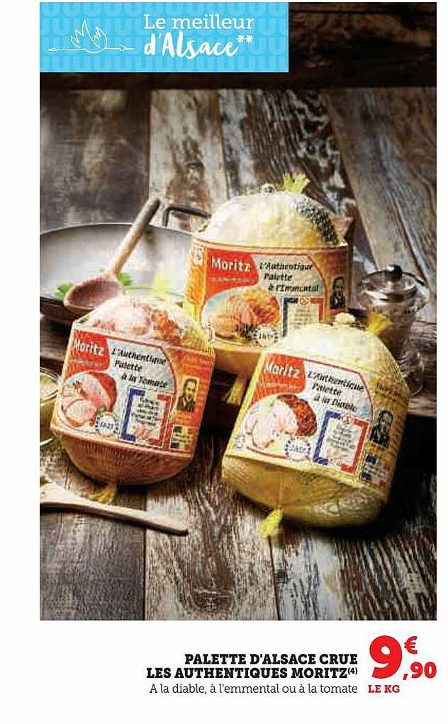 Palette D'alsace Crue Les Authentiques Moritz