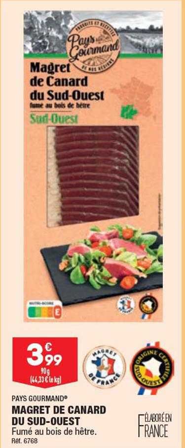 pays gourmand magret de canard du sud-ouest