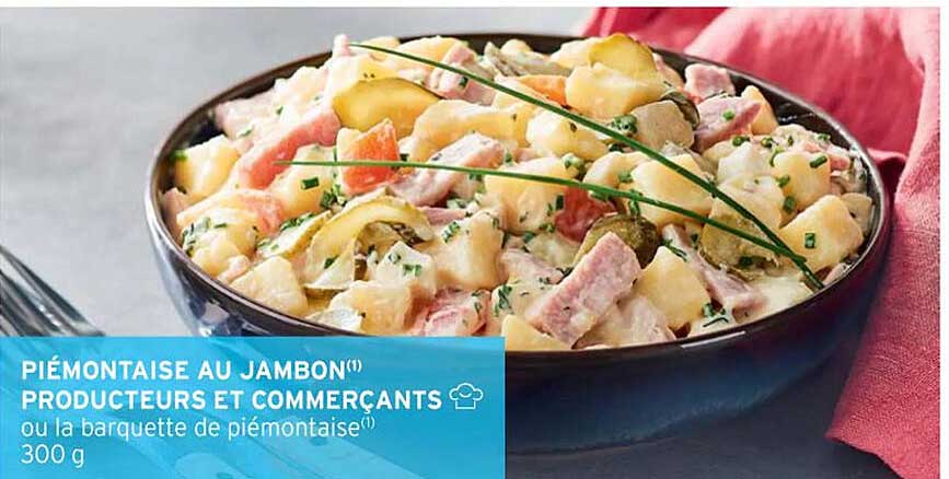 piémontaise au jambon producteurs et commerçants