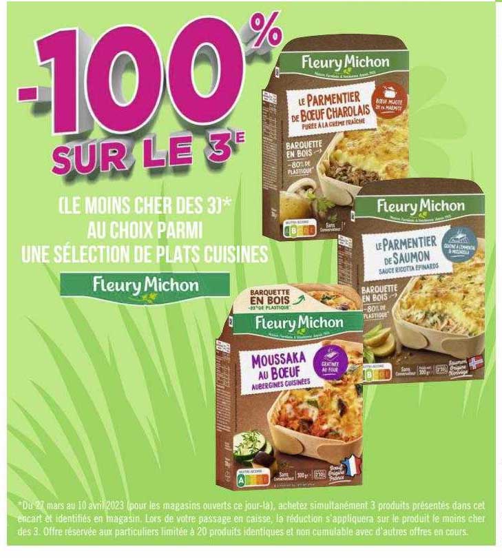 plats cuisinés fleury michon