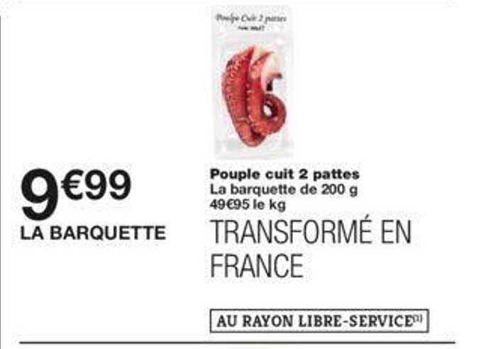 pouple cuit 2 pattes