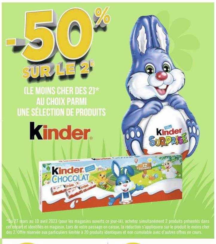 Produits Kinder