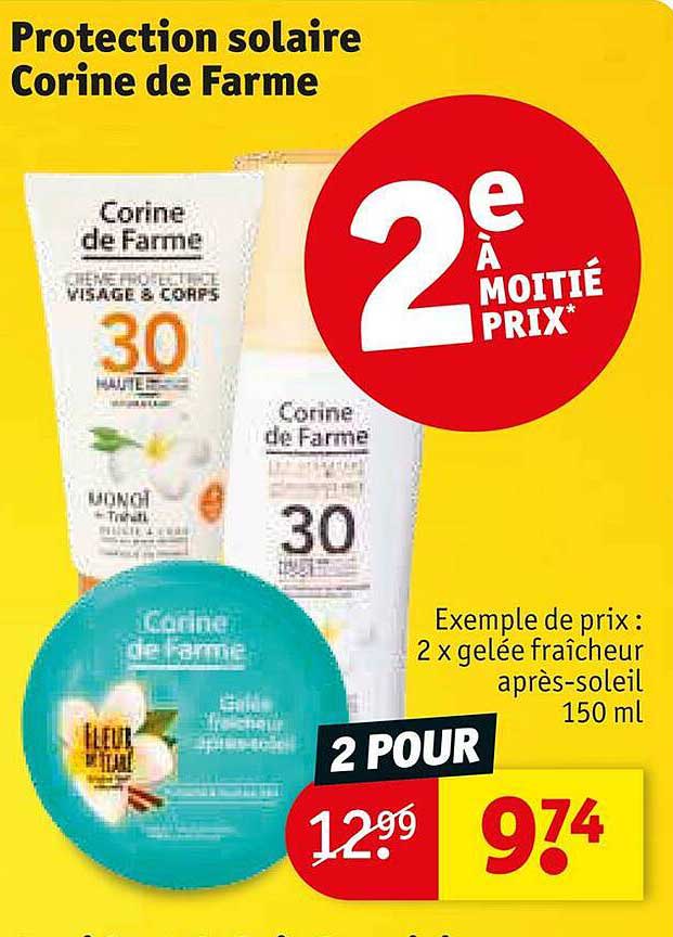 protection solaire corine de farme