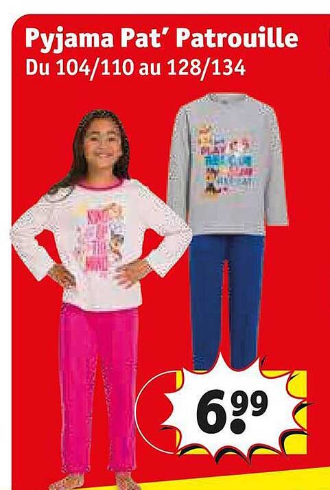 pyjama pat' patrouille