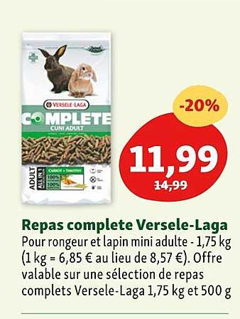 repas complete versele-laga