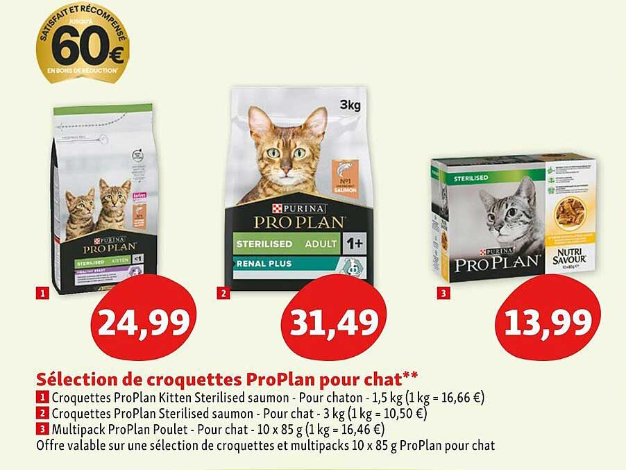 Sélection De Croquettes Proplan Pour Chat